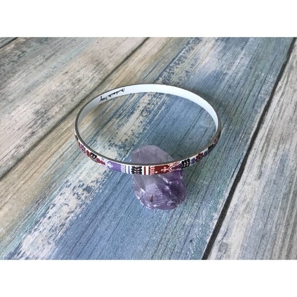 Vintage Michaela Frey Enameled Bracelet - Picture 3 of 3